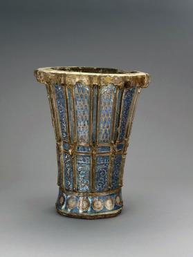 Lusterware Vase Neck from the Alhambra