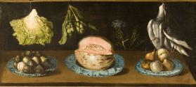 Still Life with Melon and Fowl