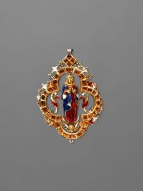 Pendant with Virgin of the Immaculate Conception