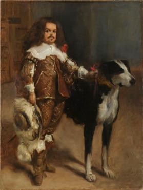 Copy after the so-called Don Antonio, “El Inglés” (Dwarf with a Dog)
		thought to be by Velázquez