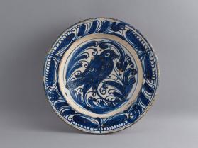 Butterfly Series plate with Bird