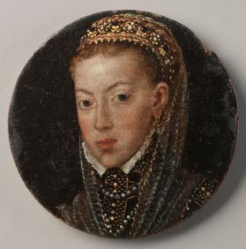 Portrait of a Spanish Infanta (María or Juana of Austria)