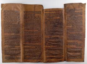 Sefer Torah, Numbers 16:28 – 29:18