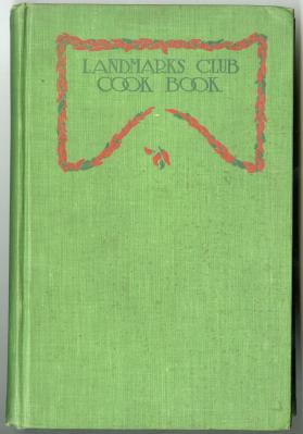 The Landmarks Club cook book