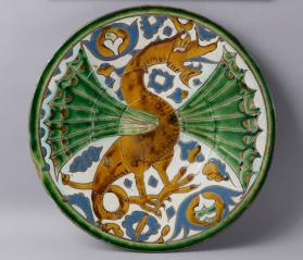 Plate with Dragon (Wyvern)