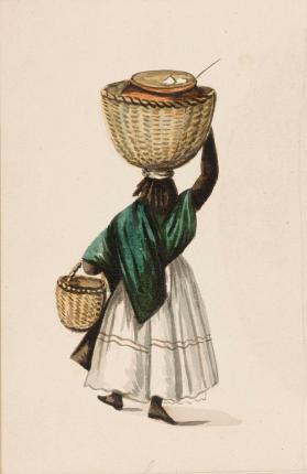 A Laundress (Seen from Behind)