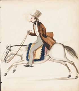 Creole on Horseback, Lima